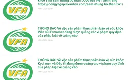 Nhiều sản phẩm thực phẩm bảo vệ sức khỏe vi phạm quy định quảng cáo