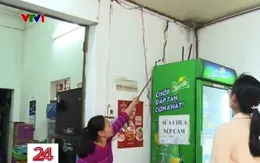 Hà Nội: Hàng chục nhà dân bị nứt vì công trình xây dựng