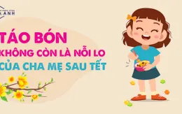 Táo bón không còn là nỗi lo của cha mẹ sau Tết