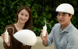 Hãng LG phát triển mũ bảo hiểm đặc trị rụng tóc