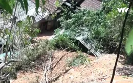 Sạt lở đất đang đe dọa an toàn của người dân