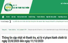 Phạt gần 300 triệu đồng 5 công ty vi phạm về an toàn thực phẩm