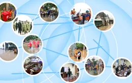 Tổng đài cứu hộ miền Trung tất bật làm việc khi bão số 9 đổ bộ