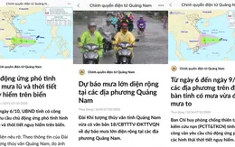 Quảng Nam cập nhật tình hình và cách ứng phó mưa lũ cho người dân qua Zalo