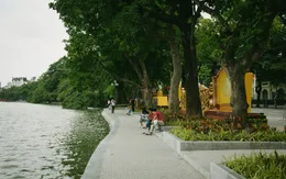 Ngắm Hồ Gươm trong "tấm áo mới" những ngày đầu Thu
