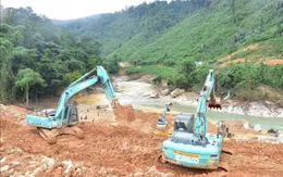 Thông đường vào Thủy điện Rào Trăng 3 tìm kiếm 12 người còn mất tích