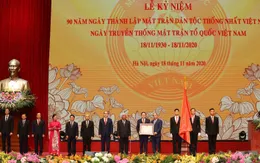 Mặt trận Tổ quốc Việt Nam nhận Huân chương Hồ Chí Minh nhân kỷ niệm 90 năm Ngày thành lập