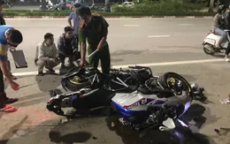 Mô tô phân khối lớn đâm xe máy, 2 người chết, 1 người nguy kịch
