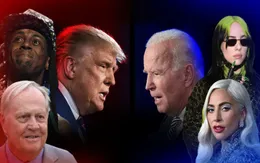 Sao Mỹ đồng loạt công khai ủng hộ Joe Biden