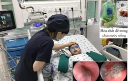 Bé 3 tuổi nhập viện vì uống nhầm hóa chất