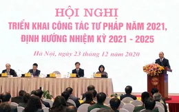 Thủ tướng: Ngành tư pháp phải quan tâm nhiều hơn nữa đến yếu tố con người