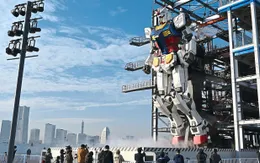 Nhật Bản ra mắt “Robot khổng lồ” biến giấc mơ của mọi đứa trẻ thành hiện thực