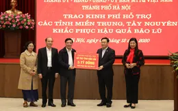 Hà Nội ủng hộ 91 tỷ đồng hỗ trợ đồng bào miền Trung, Tây Nguyên bị bão lũ