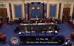 Quốc hội Mỹ ngăn chặn Tổng thống hành động quân sự chống Iran