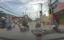 Truy bắt băng cướp dùng bình xịt hơi cay chống trả khi bị truy đuổi