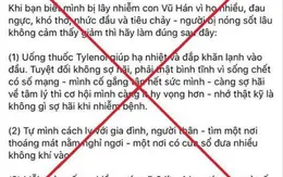 Xử lý một phụ nữ bán hàng online đăng tin sai về cách chữa virus corona