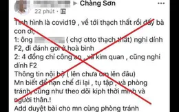 Phạt 12,5 triệu đồng trường hợp tung tin thất thiệt về dịch COVID-19
