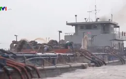 Khai thác cát trái phép tại Hải Phòng