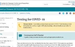 MỸ: CDC dùng chatbot giúp dân tự chẩn đoán COVID-19
