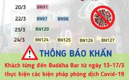 TP.HCM tiếp tục khuyến cáo những người đến quán bar Buddha từ ngày 13 - 17/3