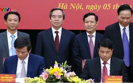 Ký kết chương trình phối hợp công tác giữa Đảng ủy Khối DN Trung ương với Bộ Biên tập Tạp chí Cộng sản