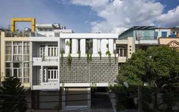 Ngôi nhà có thiết kế đặc biệt thông thoáng