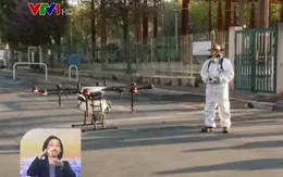 Pháp phun khử trùng bằng thiết bị bay không người lái