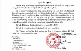 Kỷ luật Phó Giám đốc bệnh viện tổ chức đám cưới cho con trong mùa dịch COVID-19