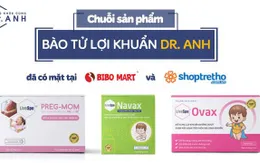 Thương hiệu “Bào tử lợi khuẩn Dr. ANH” đã có mặt tại hệ thống Bibo Mart và Shop trẻ thơ