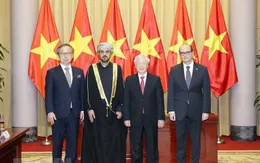 Tổng Bí thư, Chủ tịch nước tiếp Đại sứ các nước đến trình Quốc thư