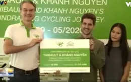 Đạp xe 16.000km quyên góp 400 triệu VND tặng trẻ em nghèo Việt Nam