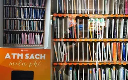 Trải nghiệm "cây ATM" sách miễn phí tại Hà Nội