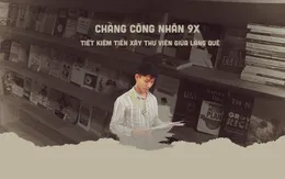 Chàng công nhân 9x tiết kiệm tiền xây thư viện giữa làng quê