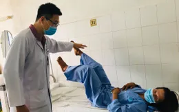Ngã cây dừa từ độ cao 5m, nam bệnh nhân gãy nát đốt sống