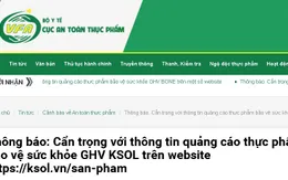 Nhiều sản phẩm quảng cáo sai sự thật, lừa dối người tiêu dùng