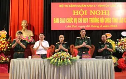 Bộ Chỉ huy Quân sự tỉnh Lào Cai có Chỉ huy trưởng mới