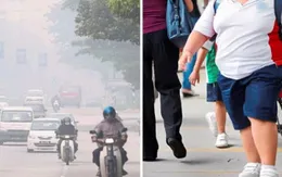 Tiếp xúc với không khí ô nhiễm và thuốc lá, trẻ dễ bị béo phì