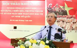 Công an là "thanh bảo kiếm" bảo vệ Đảng, Nhà nước và nhân dân