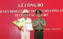 Công bố quyết định bổ nhiệm lãnh đạo Công an 3 tỉnh