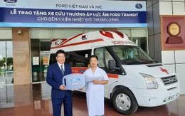 Việt Nam có xe cấp cứu áp lực âm đầu tiên hỗ trợ chống dịch COVID-19