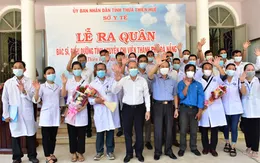 Đoàn y, bác sĩ Thừa Thiên - Huế chi viện Đà Nẵng chống dịch