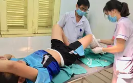 Chơi ở sân thượng, bé trai bị điện giật bỏng nặng