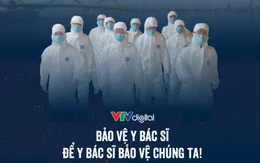 Chiến dịch "Bảo vệ y bác sĩ 24h": Nối vòng tay lớn
