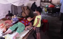 Cuộc sống thiếu thốn của cô bé có bố bỏ đi, mẹ bệnh nặng