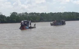Bến Tre tìm kiếm 2 người mất tích do bị lật ghe câu