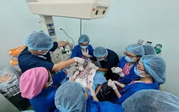 Hai bệnh viện Sản, Nhi phối hợp cứu bé sơ sinh mắc dị tật phức tạp