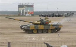 Đội tuyển xe Tăng Việt Nam vào thi đấu bán kết Army Games 2020