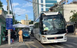 Xe chở khách đi khỏi Đà Nẵng trái quy định vận chuyển