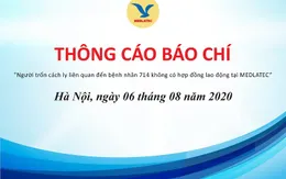 Người trốn cách ly liên quan đến bệnh nhân 714 không phải là nhân viên của Bệnh viện đa khoa Medlatec