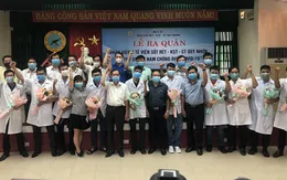 10 bác sĩ, điều dưỡng Bình Định vào Quảng Nam "chia lửa"